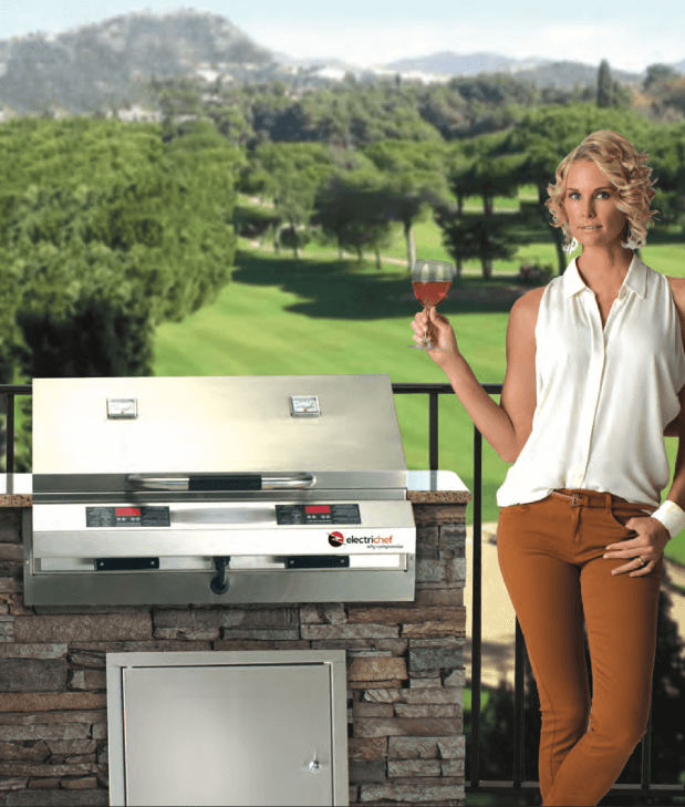 Ruby 32 Built-in Outdoor Electric Grill - ElectriChef | Flameless Outdoor  Grill